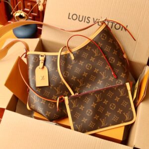 Louis Vuitton Women's Large CARRYALL Classic Monogram Shoulder Bag/Handbag